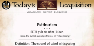 Today’s Lexquisition