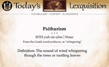 Today’s Lexquisition