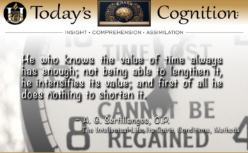 Today’s Cognition