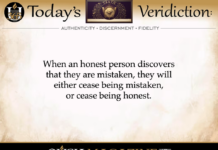 Today’s Veridiction