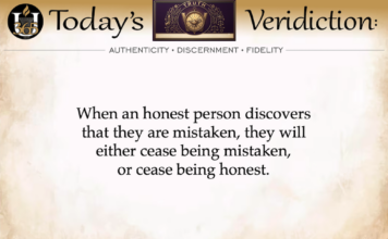 Today’s Veridiction