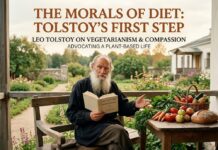 The First Step, or The Morals of Diet by Leo Tolstoy