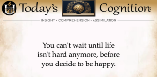 Today’s Cognition
