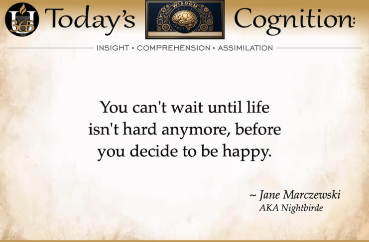 Today’s Cognition