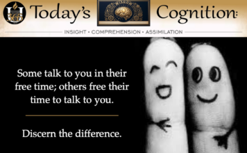 Today’s Cognition