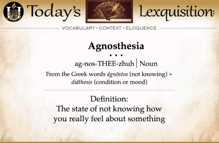 Today’s Lexquisition