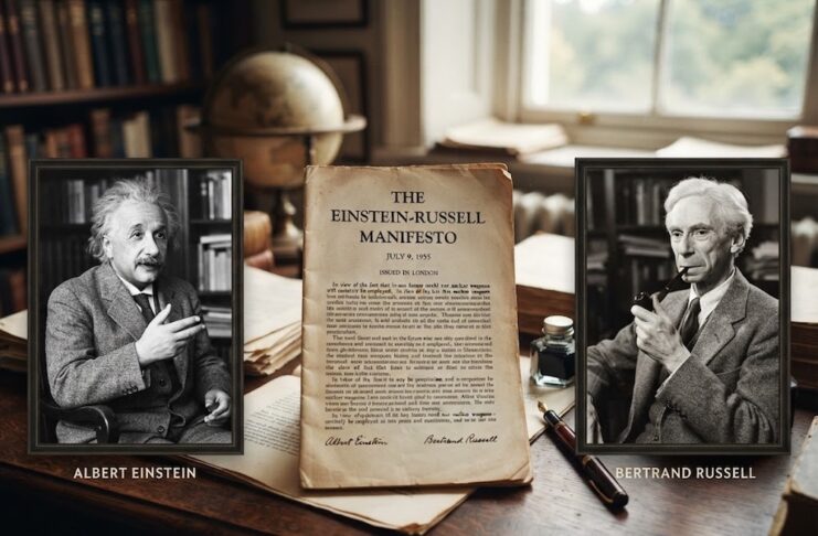 Einstein on Peace: The Russell-Einstein Manifesto